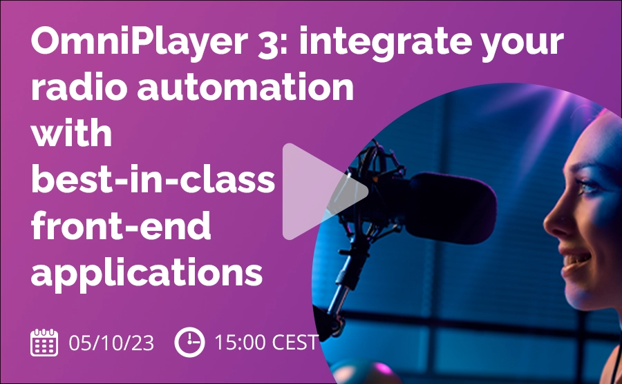 Omniplayer 3 – integrate your radio automation – image